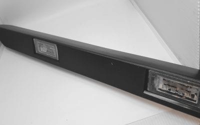Lampa tylna tablicy rejestracyjnej Peugeot Boxer 2006 oryginał 735430904
