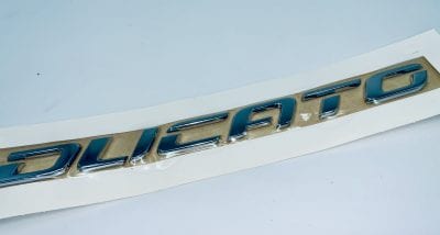 znak modelu fiat ducato Znak, logo, emblemat do Fiat ducato na przedni błotnik- oryginał